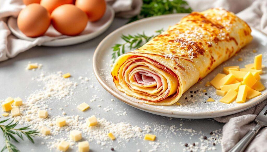 Crêpes roulées jambon-fromage gratinées au four : le dîner trop simple