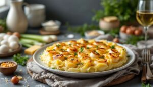 Gratin poireaux–Saint-Jacques : facile à préparer, mais digne d’un vrai repas de fête