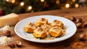 Surprise fondante et croquant de saison : ces bouchées courge-noisette au fromage font sensation à l&rsquo;apéro d&rsquo;hiver
