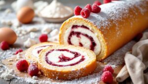 Gâteau roulé parfait : les secrets d’une pâtissière pour un dessert moelleux, léger et gourmand