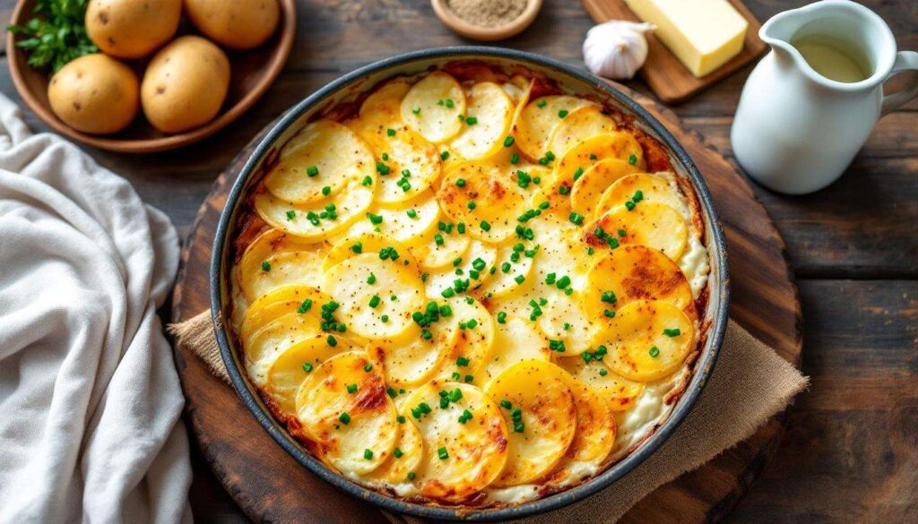 Gratin de pommes de terre par Laurent Mariotte