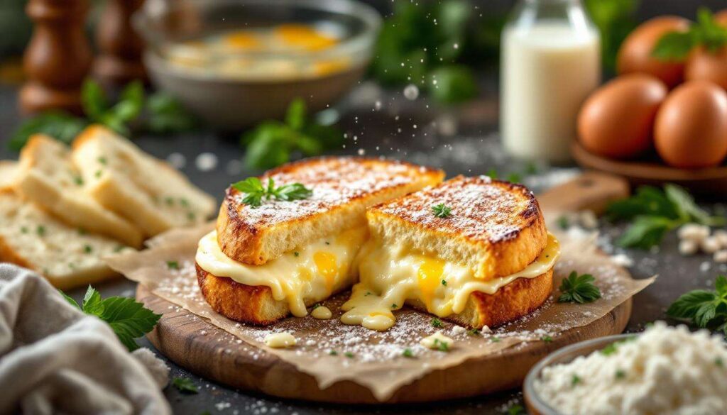 Mozzarella in carrozza : le croque-monsieur version italienne, irrésistible et fondant