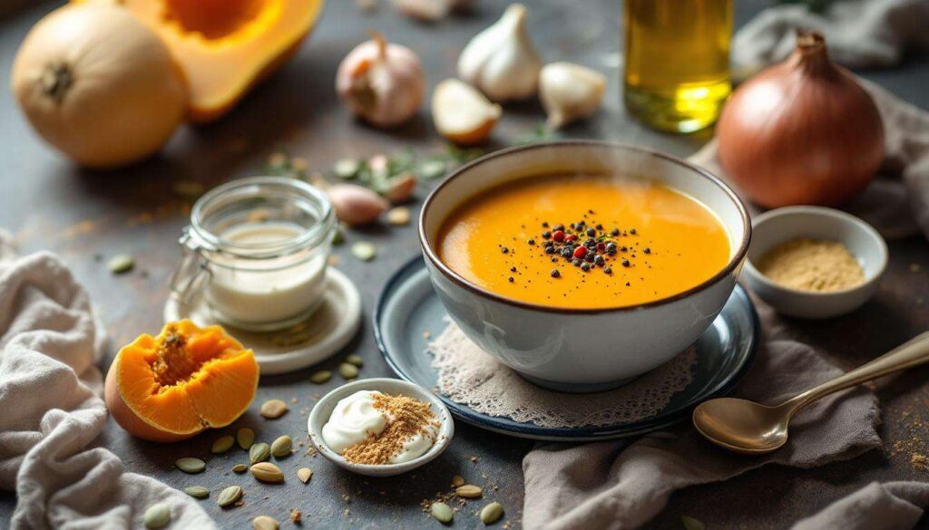 Soupe de butternut : recette simple et chaleureuse pour les soirées froides