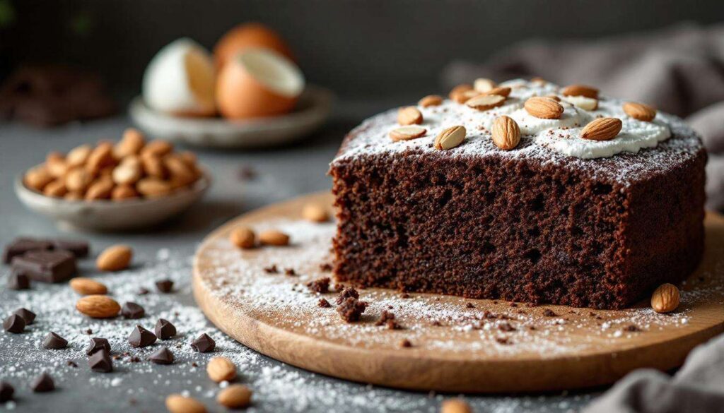 Torta Caprese : découvrez le gâteau italien au chocolat et aux amandes, irrésistiblement moelleux