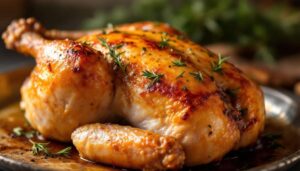 Dinde ou chapon : le geste à faire juste avant cuisson pour une peau délicieuse et ultra croustillante