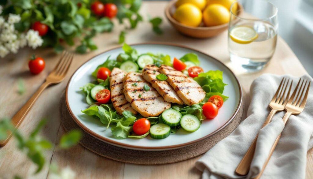 Voici une idée de repas simple et léger à faire après les fêtes