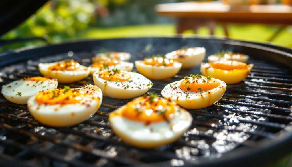 Et si vous faisiez griller vos œufs durs ? 2 recettes pour vous y mettre