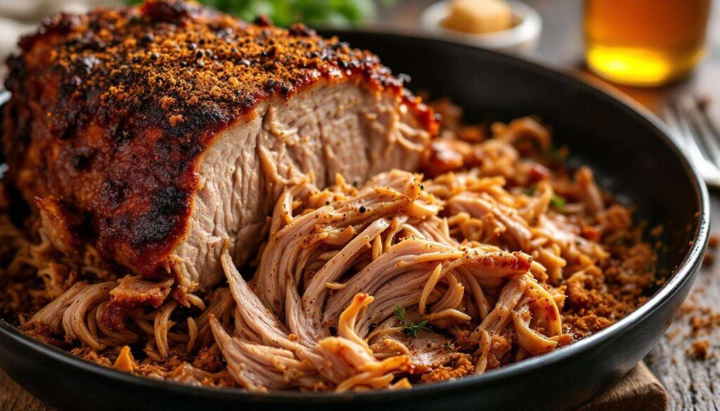 Rôti de porc au four : la recette pour une viande effilochée, parfaitement fondante
