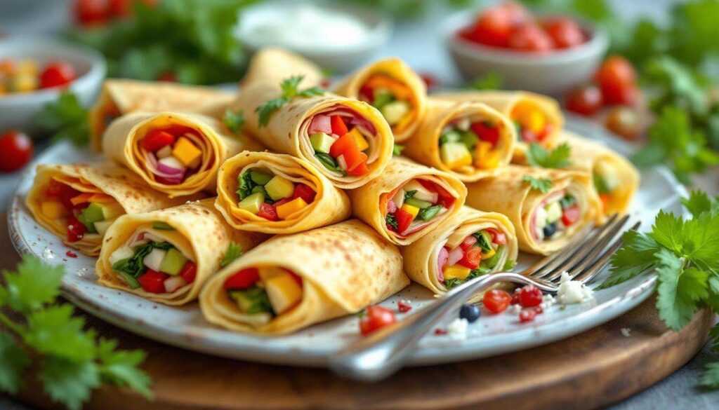 Roulés de crêpes surprises pour l’apéro : 4 garnitures faciles à préparer à l’avance
