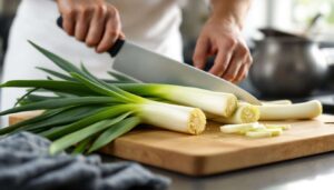 Poireaux : le geste tout simple d'un chef 3 étoiles pour les rendre vraiment savoureux en 3 minutes