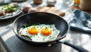 J'ai remplacé l'huile et le beurre dans mes œufs au plat : c'est plus sain et tout aussi savoureux