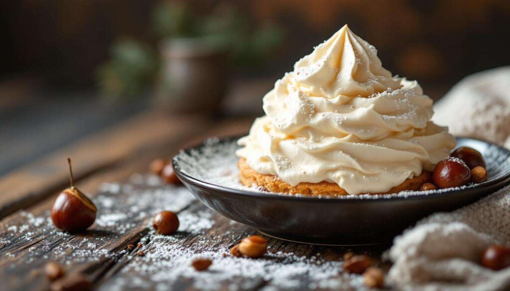 Mont-Blanc : le dessert d'hiver par excellence, ultra fondant et généreux en crème de marrons