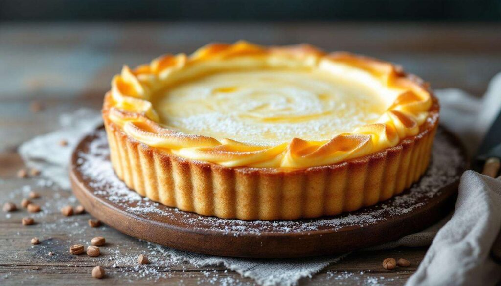 Ce célèbre dessert doit sa renommée à Brigitte Bardot : « Tarte unique savoureuse, légère sous ses airs d'étouffe-chrétien »