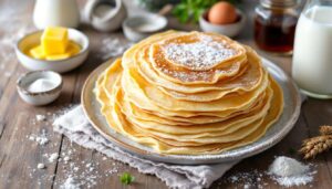 La recette ultra facile de crêpes bien moelleuses qu'on refait toute l'année pour un goûter gourmand