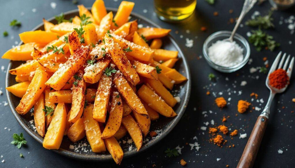 Frites de courge au parmesan : la recette saine (et bluffante) qui remplace les frites traditionnelles