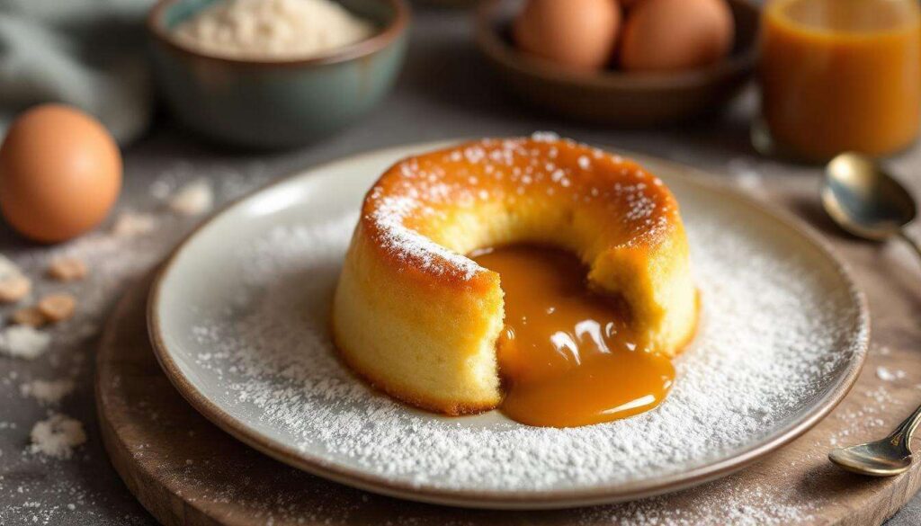 Un cœur de caramel beurre salé coulant irrésistible : ces moelleux individuels sont le secret d’un goûter express ultra gourmand !