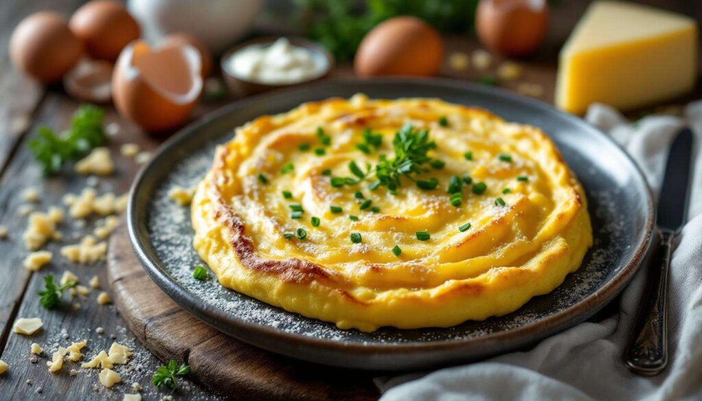 L’omelette soufflée au comté légère et mousseuse qui métamorphose vos dîners d’hiver en pur bonheur !