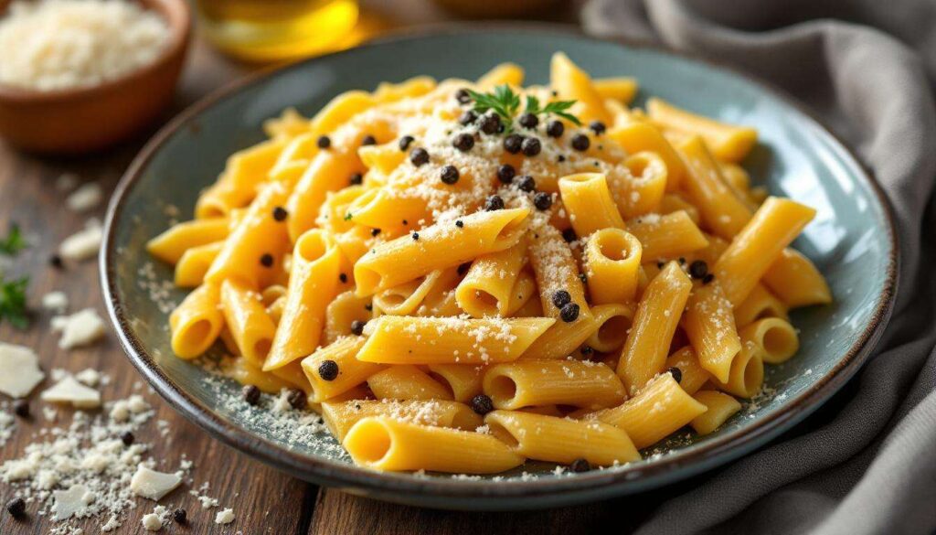 Ce plat de pâtes simple et crémeux au fromage italien fait fondre les amateurs de comfort food en 20 minutes chrono
