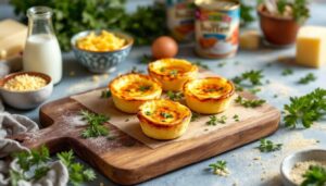 Petits flans au thon très faciles : une entrée ultra fondante avec les ingrédients du placard