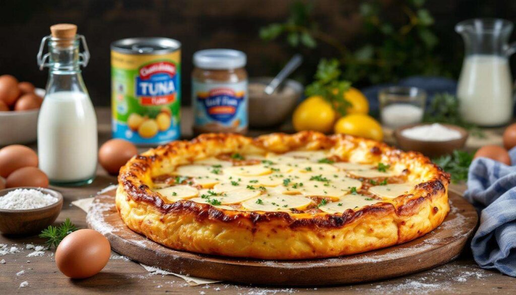 Marre des quiches ? Essayez ce clafoutis pommes de terre et thon : une recette fondante, prête en 5 minutes