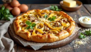 Tarte aux endives et au thon : une quiche feuilletée simple, jamais détrempée