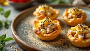 Mini feuilletés apéro au thon et Boursin, une idée toute simple qui régale tout le monde