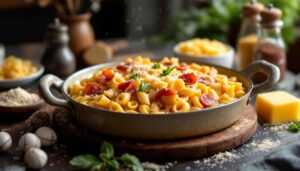 RECETTE : Le gratin de pâtes à la mortadelle que les enfants adorent dévorer