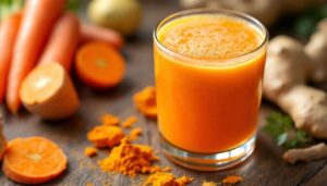 Eat Your Skincare : le jus carotte-gingembre-curcuma que TikTok appelle le sérum rétinol à boire