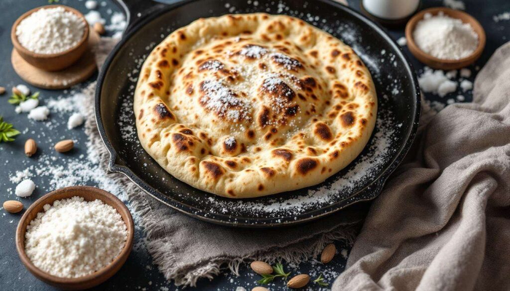 Pain pita maison gonflé : la technique de la poêle brûlante qui fait gonfler la poche à chaque fois