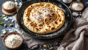 Pain pita maison gonflé : la technique de la poêle brûlante qui fait gonfler la poche à chaque fois